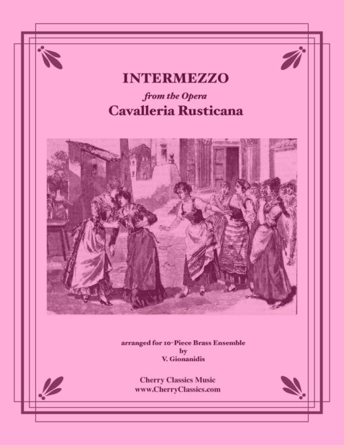 Intermezzo from Cavalleria Rusticana - P.Mascagni - brass ensemble (10) Gionanidis