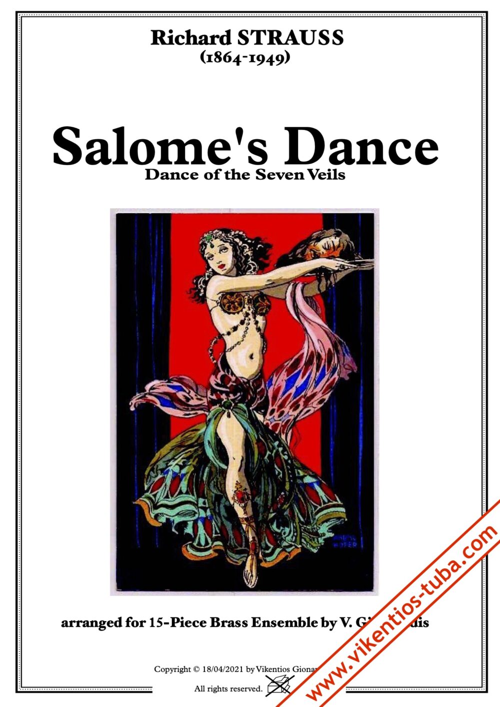 Salome's Dance - R.Strauss - brass ensemble (15) Gionanidis