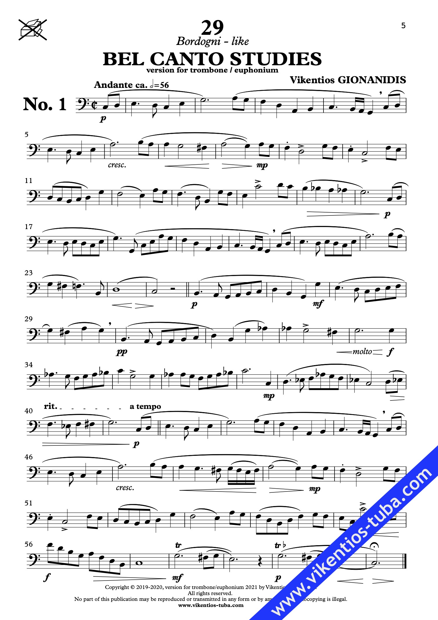 Giga chad theme stands Sheet music for Trombone, Euphonium, Tuba