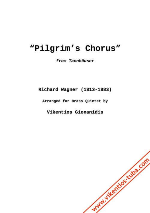 Pilgrim's Chorus from Tannhäuser - R.Wagner - brass quintet Gionanidis