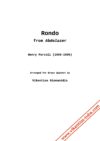 Rondo from Abdelazer - H.Purcell - brass quintet Gionanidis