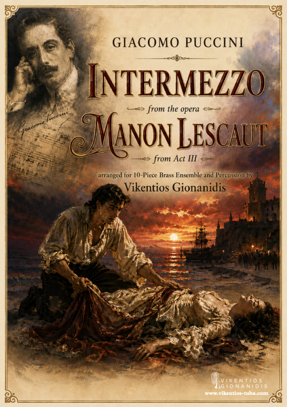 Intermezzo from MANON LESCAUT – G.Puccini – brass ensemble (10)