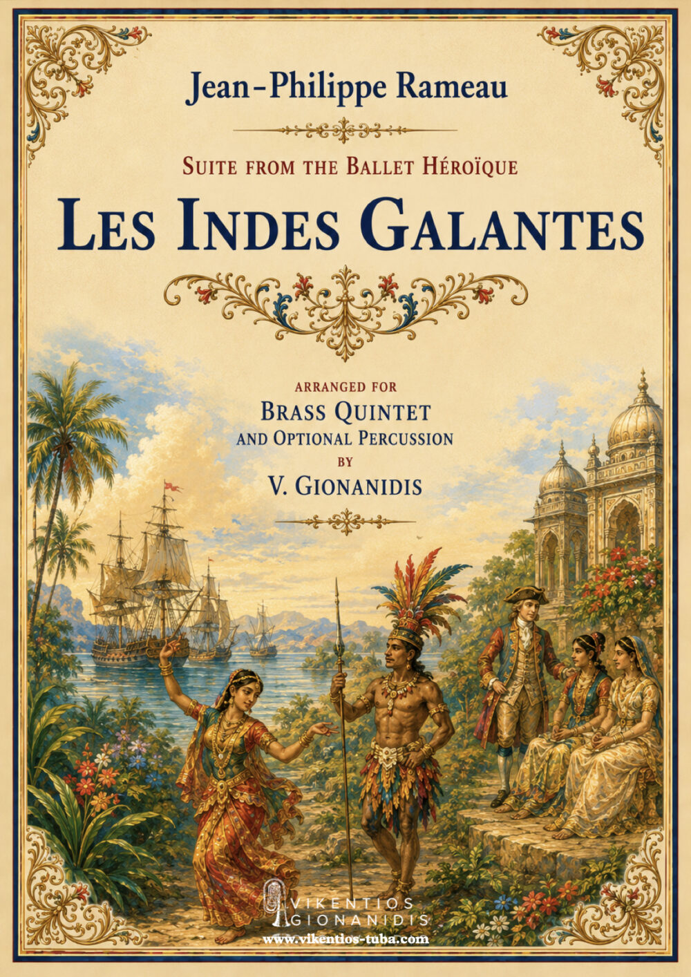 Les Indes Galantes suite – J.Ph.Rameau – brass quintet