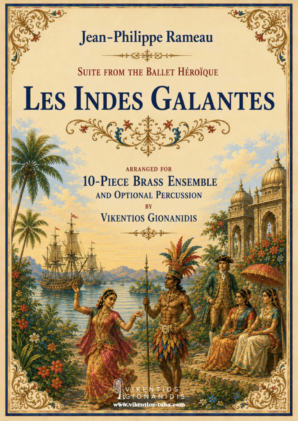 Les Indes Galantes suite – J.Ph.Rameau – brass ensemble (10)