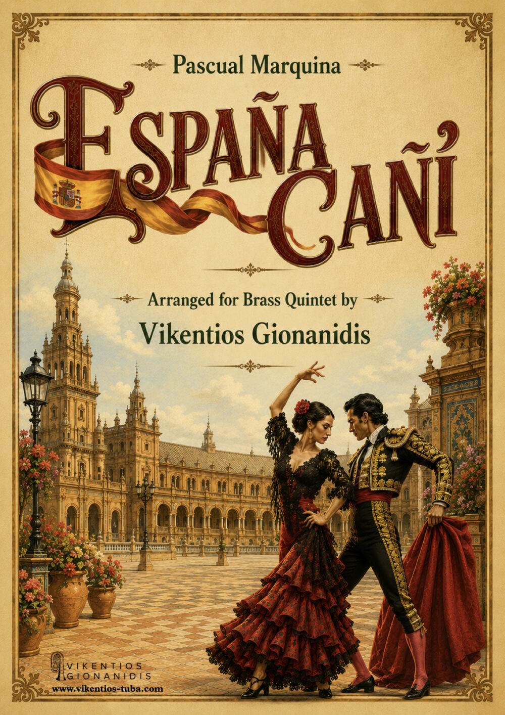 España cañí – P.Marquina – brass quintet
