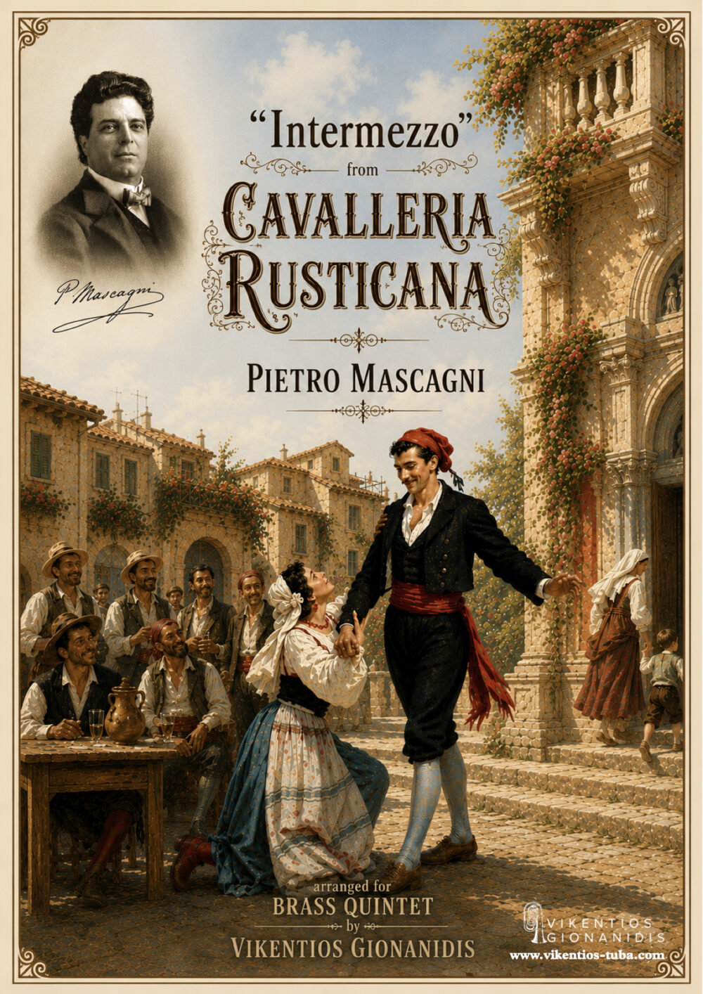 Intermezzo from Cavalleria Rusticana – P.Mascagni – brass quintet