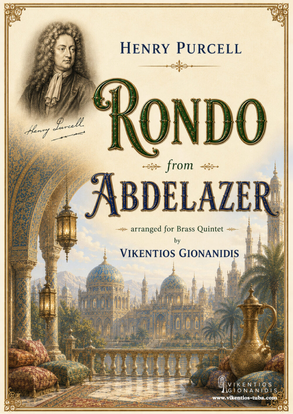 Rondo from Abdelazer – H.Purcell – brass quintet