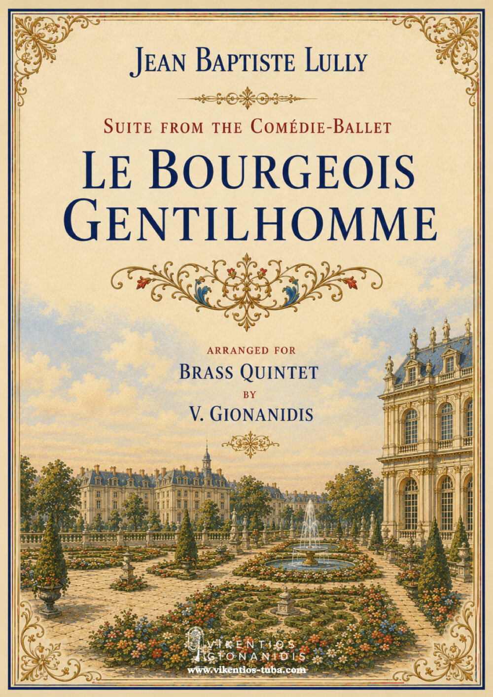 Les Bourgeois Gentilhomme suite – J.B.Lully – brass quintet