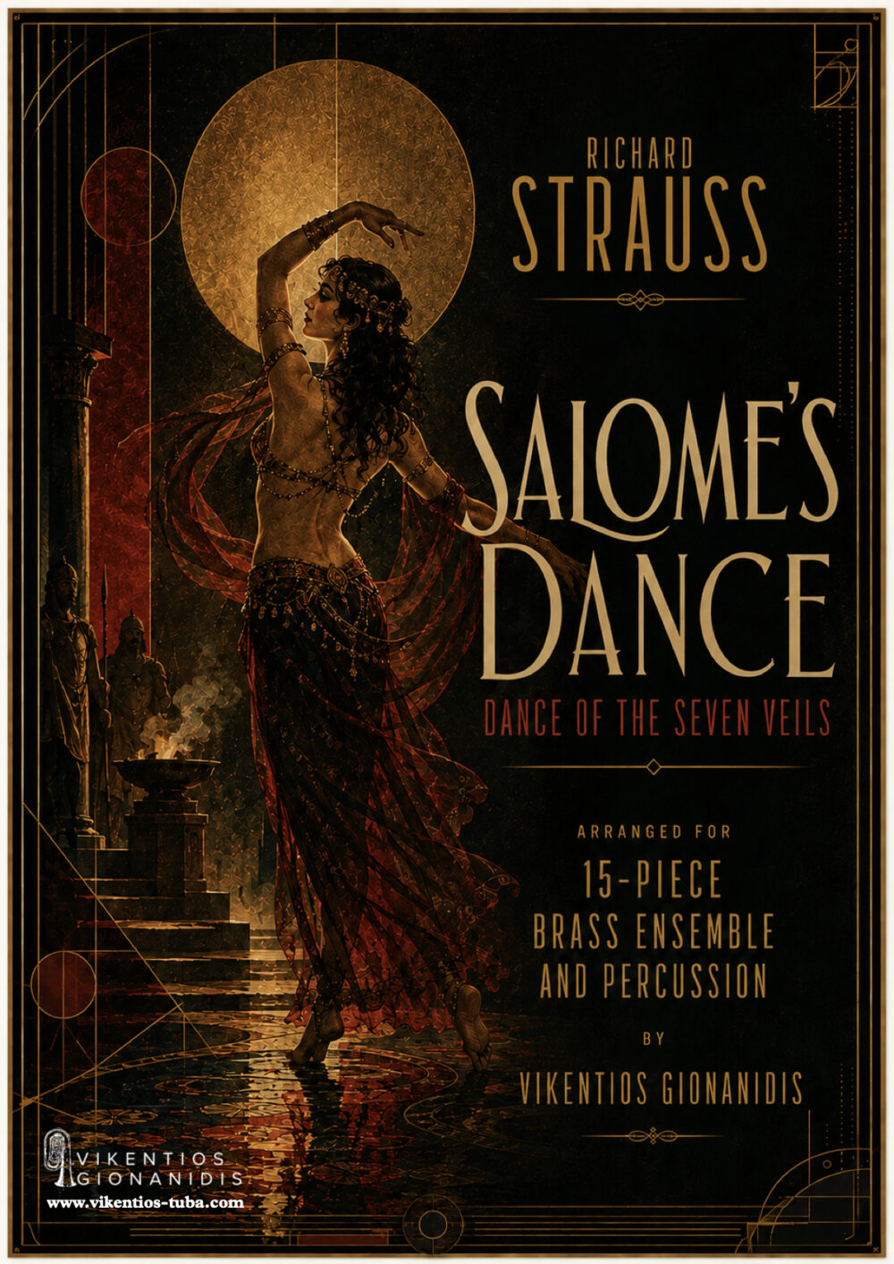 Salome's Dance - R.Strauss - brass ensemble (15) vikentios gionanidis