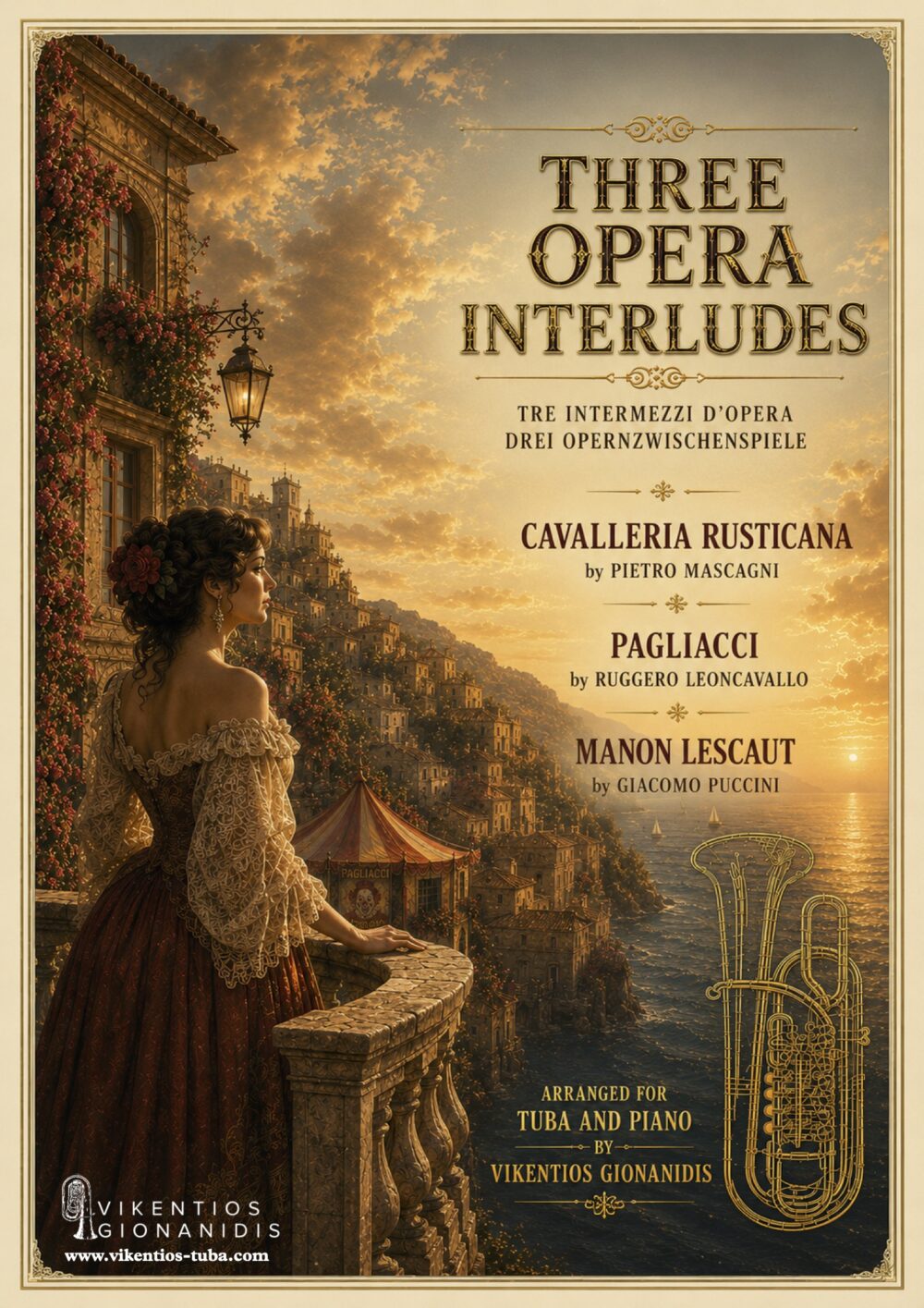 3 opera interludes gionanidis tuba and piano