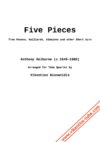 Five Pieces - Ant.Holborne - tuba quartet Gionanidis