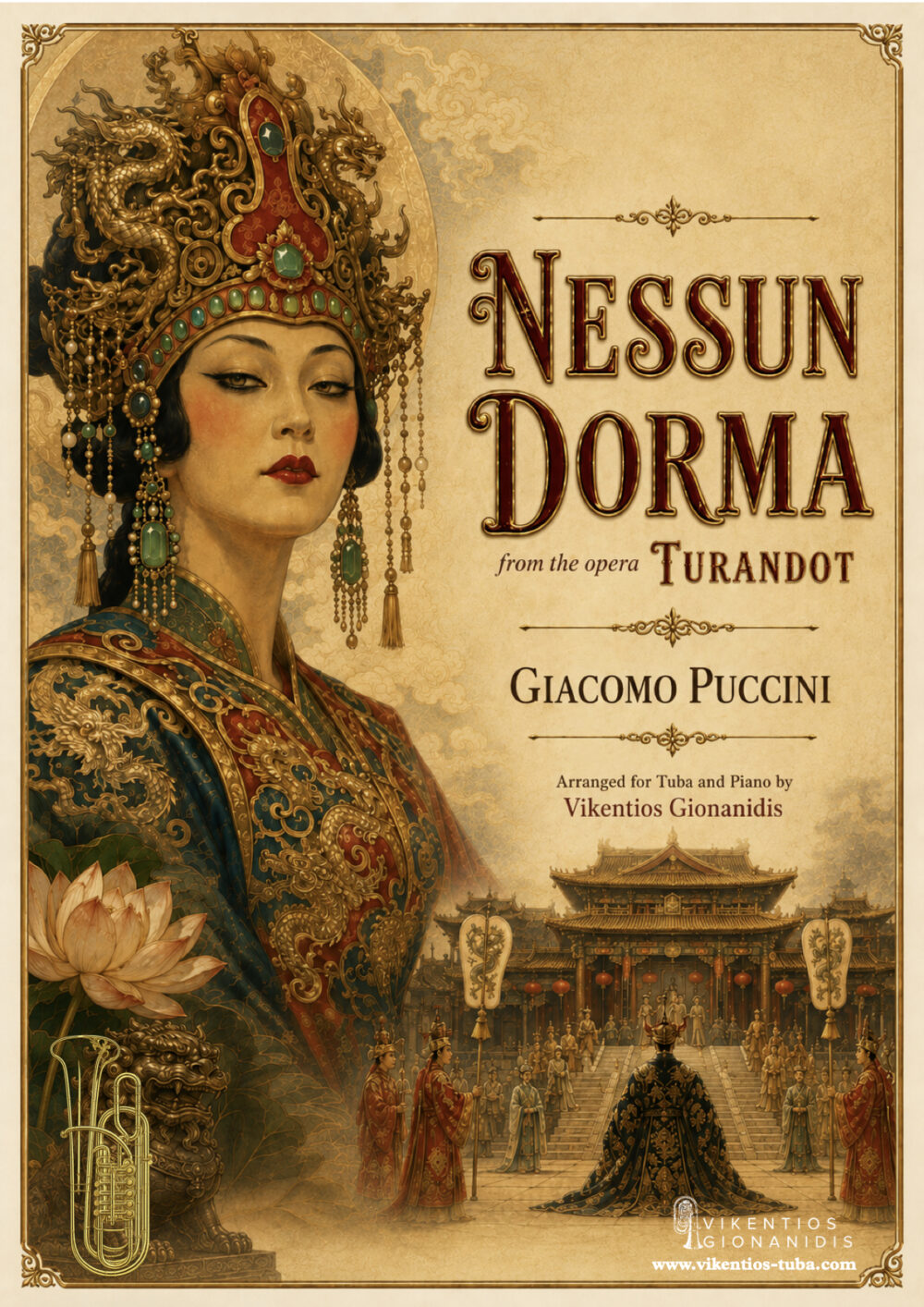 Nessun Dorma from Turandot – G.Puccini – tuba and piano