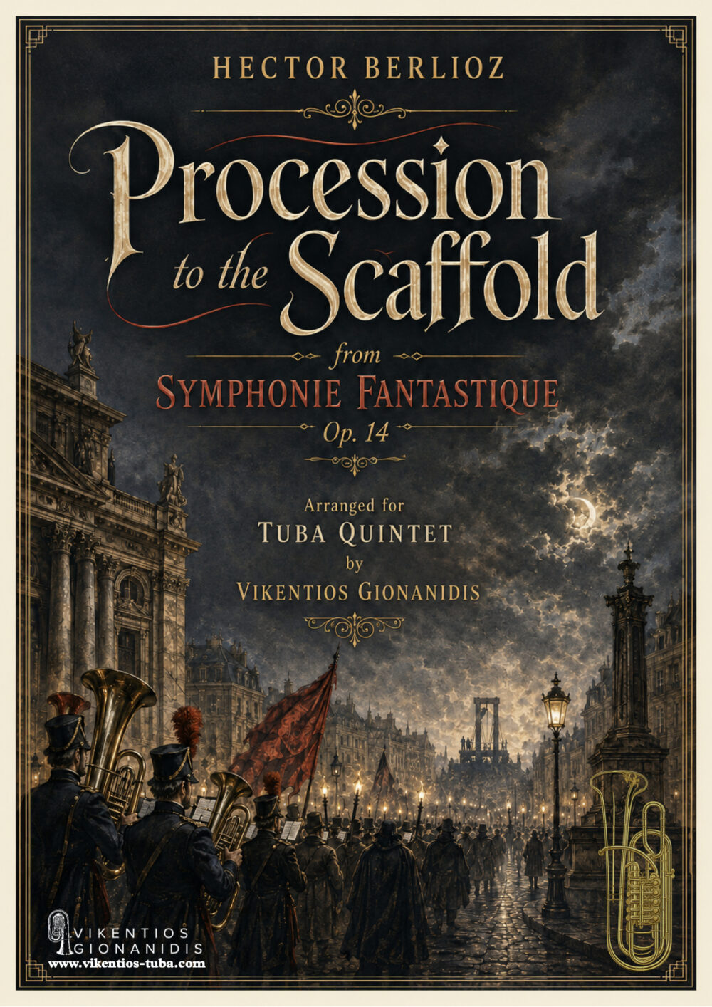 Procession to the Scaffold from Symphonie Fantastique - H.Berlioz - tuba quintet vikentios gionanidis