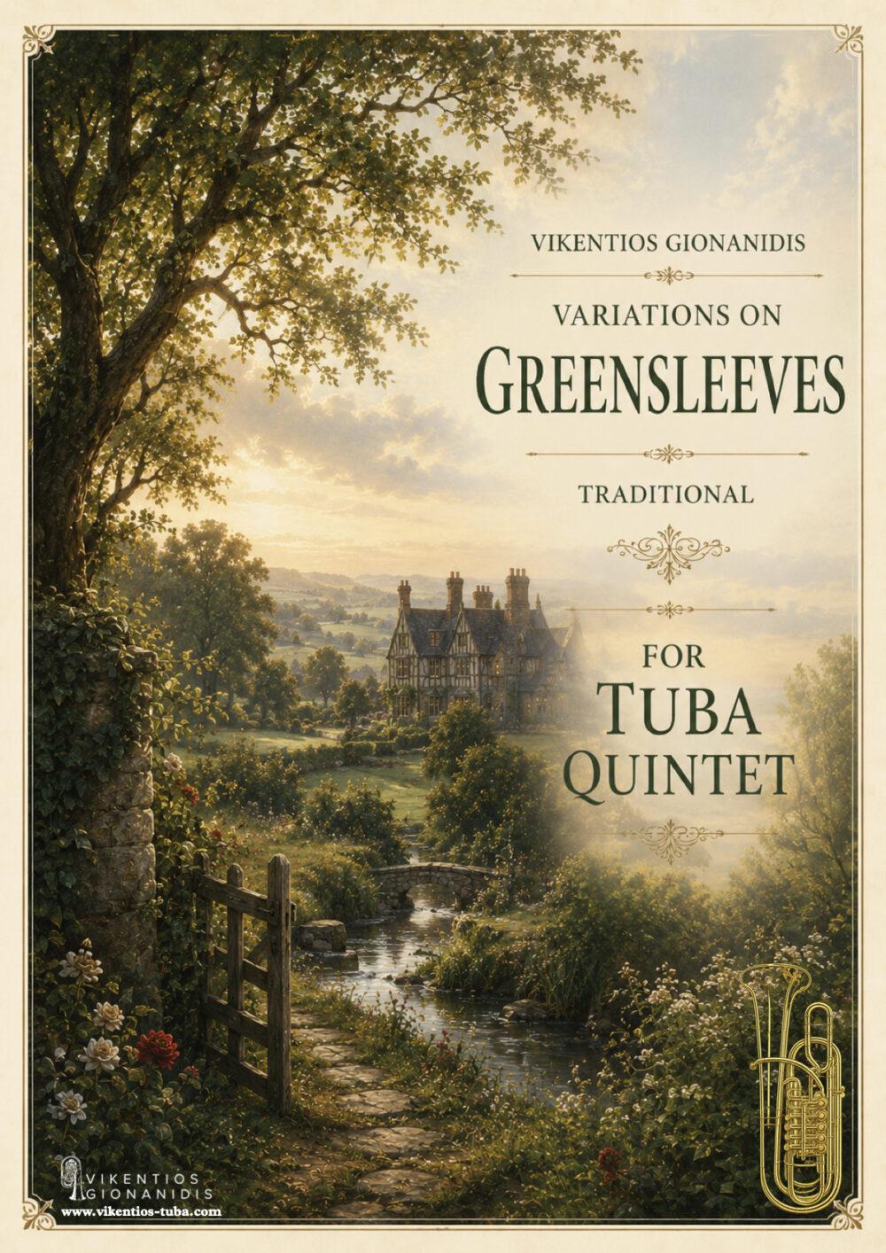 Variations on "Greensleeves" - V.Gionanidis - tuba quintet