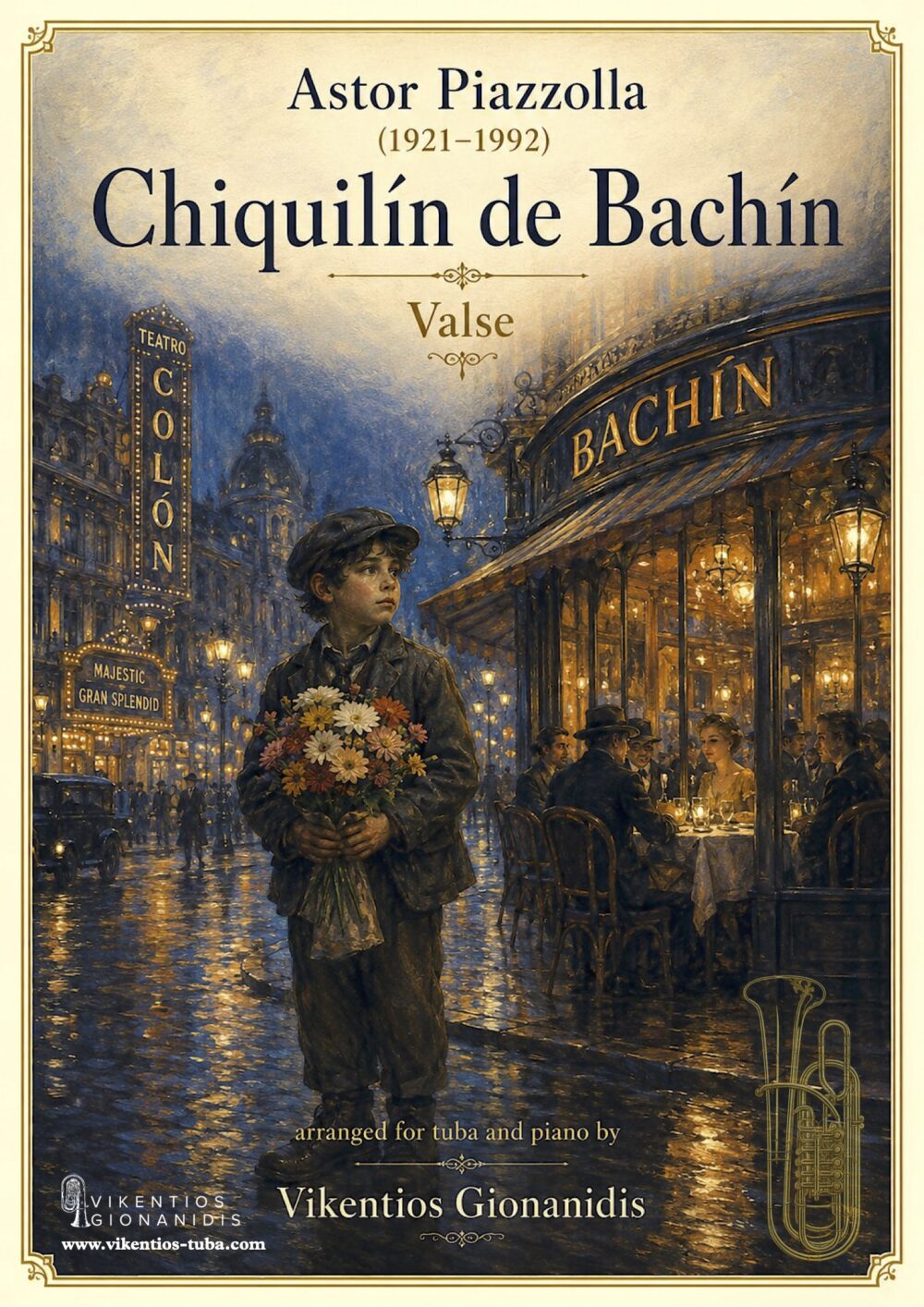Chiquilin de Bachin – Ast.Piazzolla – tuba and piano