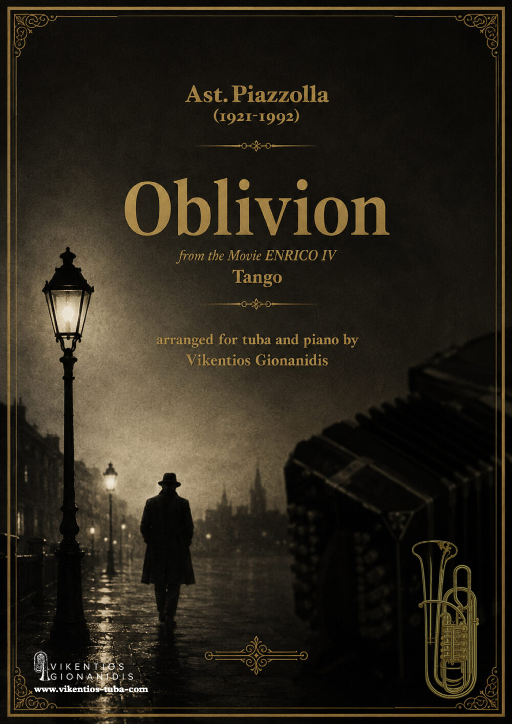 Oblivion – Ast. Piazzolla – tuba and piano gionanidis